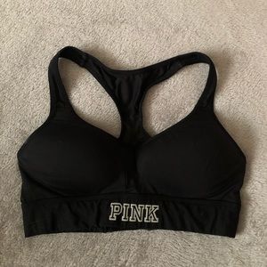 Pink xs sports bra
